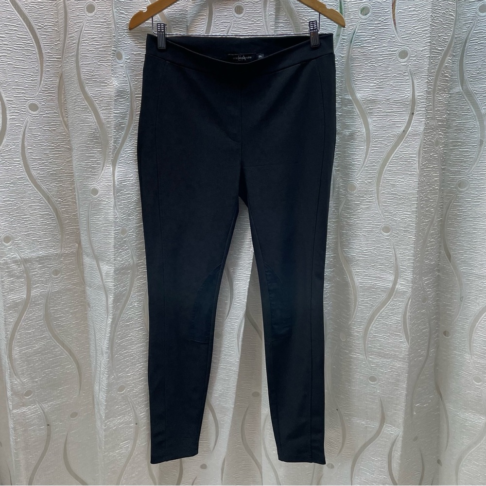 Eric Alexandre Leggings Women Size L Black Excellent Stretch Knit Slim Fit Pants